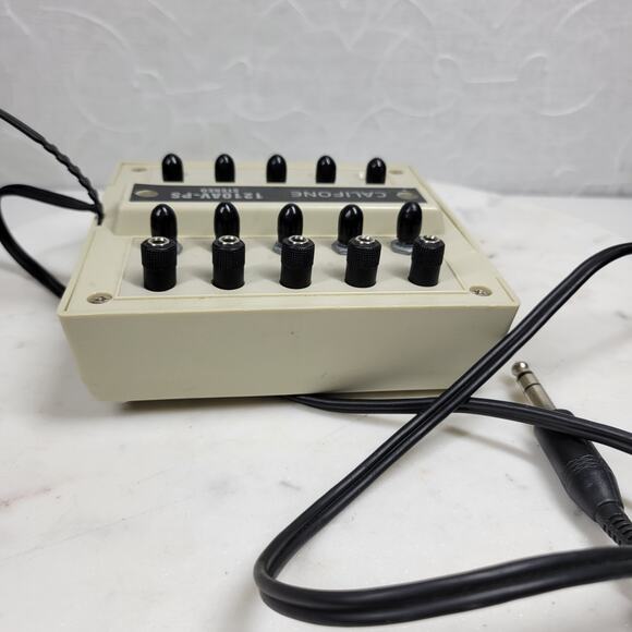 Califone Position Stereo Junction Jackbox 1210AV-PS White Portable - Picture 15 of 16